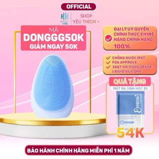 Máy Rửa Mặt Chuẩn Spa Emmié by HappySkin, Máy Massage Chăm Sóc Da Mặt Emmie