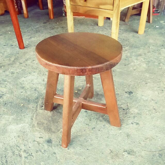 Ghế Đôn gỗ