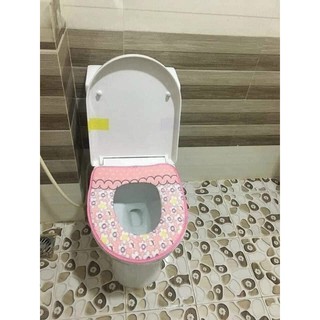 Miếng lót nỉ bồn cầu