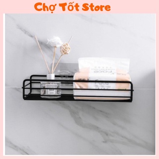 Kệ Sắt Chữ Nhật Để Đồ Nhà Tắm, Phòng Bếp Dán Tường Siêu Chắc. Kệ Để Gia Vị 88284 Chợ Tốt Store