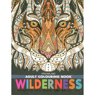 Sách - Adult Colouring Book - Wilderness (Sách tô màu)