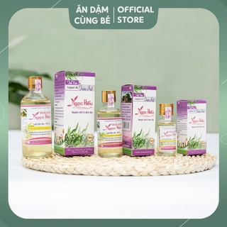 Tinh dầu tràm Huế nguyên chất bôi ấm ngực cho bé giảm ngạt sổ mũi NGỌC HIẾU chính hãng 89385