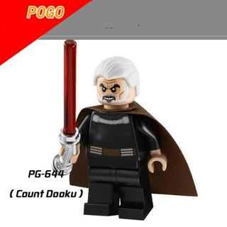 Minifigures Nhân Vật Count Dooku Trong Phim Star Wars PG644