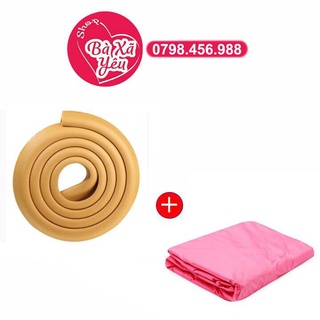 Combo Ga chống thấm 1m6 + Dây Bọt Biển Bọc Cạnh Bàn 2M