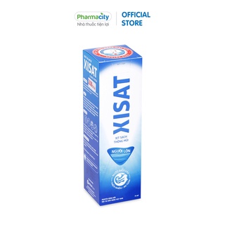 Xịt muối biển XISAT màu xanh dương 75ml