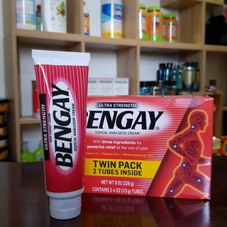 1 Tuýp Kem Xoa Bóp Giảm Đau Bengay Ultra Strength 113g Chính hãng Mỹ