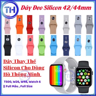 Dây đeo thay thế cho đồng hồ thông minh T500, W26, W46, Watch 6 bản màn hình 44mm