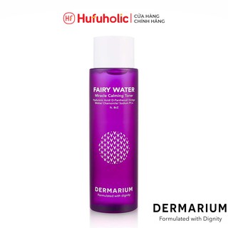 Toner DERMARIUM nước hoa hồng làm sạch da cấp ẩm phục hồi da ngăn ngừa mụn Fairy Water Miracle Calming 150ml DERM07