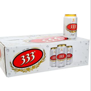 Thùng 24 lon bia 333 (330ml x 24 Lon)