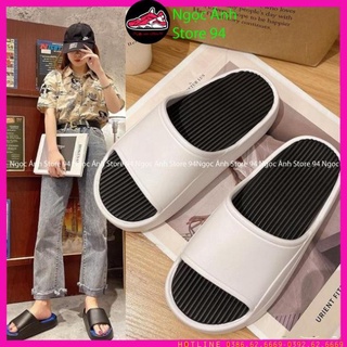 Dép nữ, nam đế cao 5cm, dép quai ngang chất liệu Eva cao cấp khônng thấm nước, size từ 36-44, hottrend