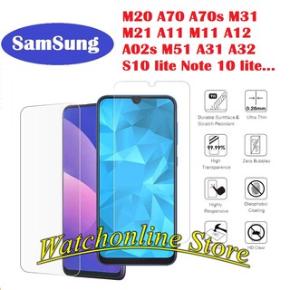 Cường lực 2.5D Samsung Galaxy Note 10 20 S21 Plus S20 FE S10 Lite S10E M51 M31 M20 A70 A70s M31 M21 A11 M11 A11 A12