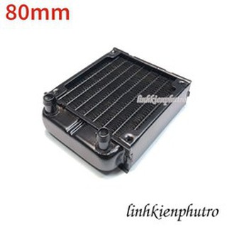 Block Tản Nhiệt Làm Mát Nước 80mm - 8 Hàng