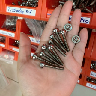 ỐC TITAN 5li30 DÙ NHỎ GR5 Gắn thông dụng nhiều vị trí xe máy - SHOPPHUKIENXE