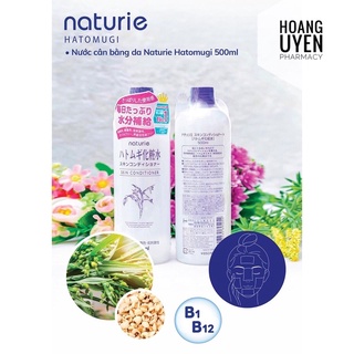 Nước cân bằng da Naturie Hatomugi chiết xuất hạt ý dĩ 500ml