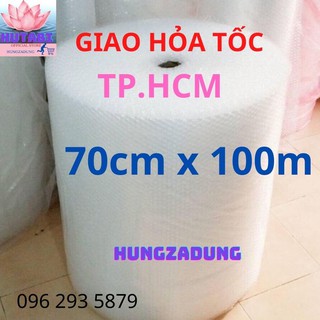 Xốp Chống Sốc 70cm x 100m -Màng Xốp Hơi - Xốp Nổ - Gói Hàng -Đóng Bọc Hàng-Chống Sốc Bóng Khí Xốp chống sốc HUNGZADUNG