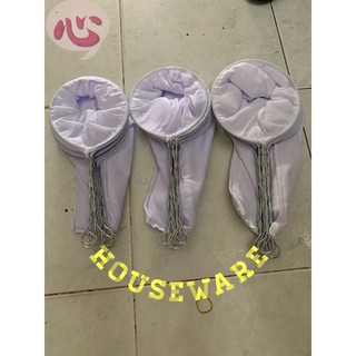 VỢT VẢI LỌC TRÀ , CAFE size12cm , 13cm , 14cm