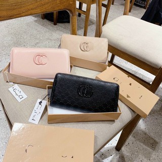 Ví dài cầm tay da dập họa tiết sang trọng full box kèm hộp hàng nhập Quảng châu loại 1 VDGG01 + hình thật