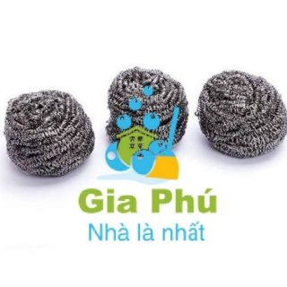 Combo 3 dụng cụ inox cọ xoong nồi Gia Phú HK0510