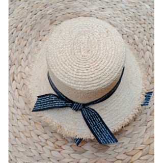 Mũ gaucho chất cỏ dây nơ siêu đẹp