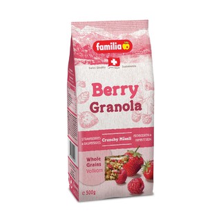 Ngũ cốc giòn vị dâu Berry Granola hiệu Familia 500g