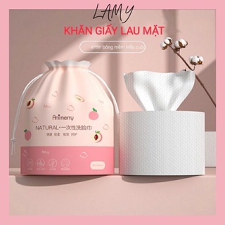 Khăn giấy khô lau mặt đa năng, tẩy trang Animerry dùng một lần siêu dai, tiện lợi