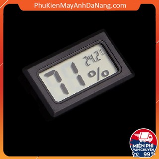 Nhiệt ẩm kế điện tử có màn hình LCD v8 dùng như là nhiệt kế hoặc ẩm kế để đo nhiệt độ và độ ẩm