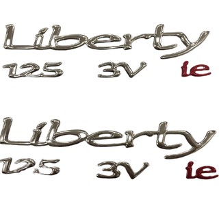 [RẺ BẤT NGỜ] Chữ  LIBERTY 125 3V ie nổi dán xe máy chất liệu siêu bền đẹp G128