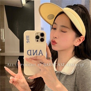 Korean Ins Style Simple English 14 Apple 11 Phone Case Iphone13/12/Xs/Xr/8Plus Drop-Resistant Female VbkY