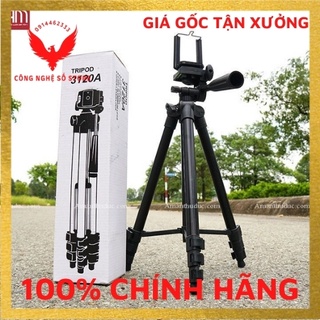 Gậy chụp ảnh tripod cao cấp, remote kết nối bluetooth cứng cáp, chắc chắn, tiện lợi