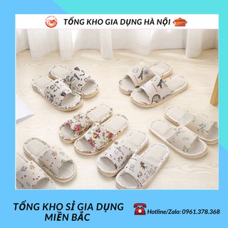 DÉP ĐI TRONG NHÀ ĐẾ XỐP HỌA TIẾT DỄ THƯƠNG 88031