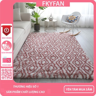 Thảm lông trải sàn lông dày hàng đẹp, Thảm lông chụp ảnh 1m6x2m đế cao su chống trơn trượt-TL1