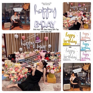 Set Bóng Happy Birthday Liền Kiểu Mới Hot Nhất 2021