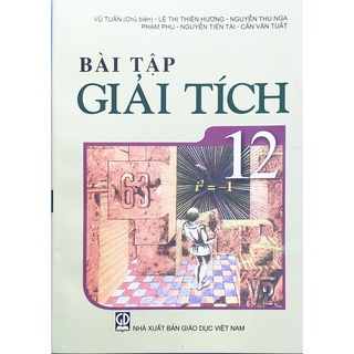 Sách - Bài tập Giải  tích 12