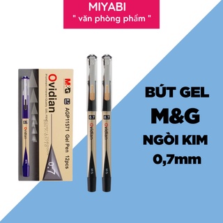 Bút bi nước màu xanh , đen  MG - AGP11571 loại ngòi 0,7mm cao cấp