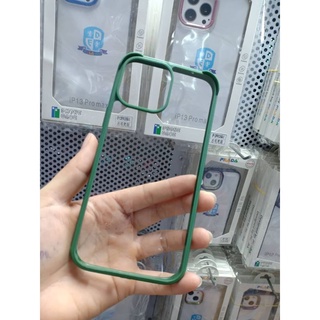 Ốp lưng sulada iPhone 13 , 13 pro ,13 pro max lưng trong viền màu rêu có tai thỏ siêu đẹp