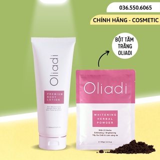[TẶNG TẮM TRẮNG OLIADI] Kem Body Oliadi Dưỡng Trắng Toàn Thân Với Công Nghệ Hạt Nano Phân Tử 200ml - Chính Hãng