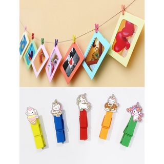 Kẹp ảnh ngựa thần KAG33 combo 5 kẹp kèm dây treo 1m5 unicorn