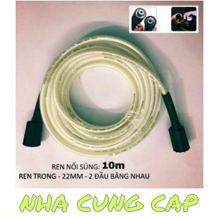 (GIÁ HỦY DIỆT) BỘ DÂY RỬA XE 10 MÉT ÁP LỰC CAO