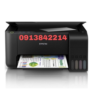 Máy in Epson L1110-in phun 4 màu đơn năng chay mực in liện tục chính hãng làm sẳn