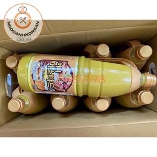<Sỉ> Một thùng mù tạt mật ong Chungwoo Hàn Quốc 8 chai *1,95kg