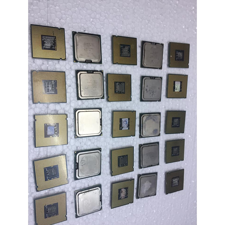 Bộ vi xử lý CPU Chip Dualcore Core2Dou E6500 đến E6600 Socket 775