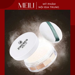 Phấn Phủ Dạng Bột Chống Thấm Nước, Kiểm Soát Dầu Hiệu Quả ZWDODO - Meili Beauty