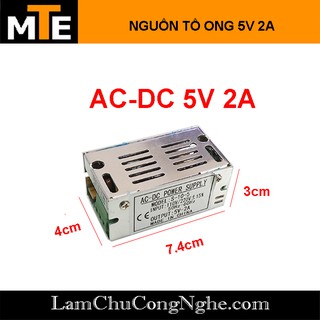 Nguồn tổ ong, nguồn led 5V 2A S-10-5