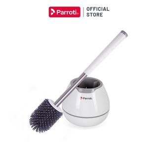 Cọ bồn cầu silicon, chà toilet nhà vệ sinh - Parroti Silicon SL01