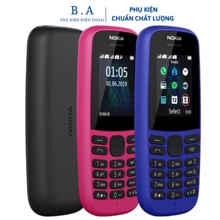 Nokia 105 2 sim hàng đập hộp mẫu mới nhất kèm pin sạc, Bảo Hành 3 tháng 1 đổi 1