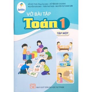Sách Vở bài tập toán 1 tập 1 (CD) và 3 tập nhãn vở cấp 1 72 cái