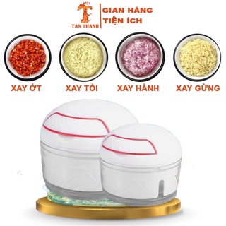 Máy xay tỏi ớt -cầm tay Mini [Food Chopper], Máy xay tỏi ớt tiện dụng nhà bếp thông minh 2021