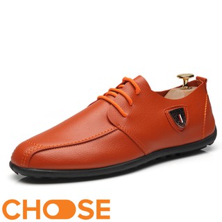 Giày Nam Giày Da Nam Lười Choose Sneaker Cột Dây Mũi Cá Sấu Sale Gía Rẻ Phong Cách Hàn Quốc G1904
