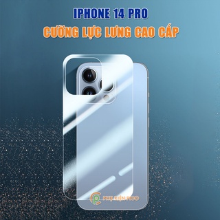 Cường lực lưng Iphone 14 Pro trong suốt full mặt lưng độ cứng 9H - Dán lưng Iphone 14 Pro