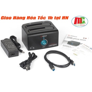 Đế Cắm ổ Cứng Đôi (2 Khe Cắm) cho Ổ 2.5" và 3.5" Chuẩn USB 3.0 Orico 8628US3-C (Hỗ Trợ Clone)